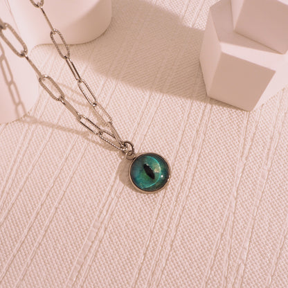 Custom Pet Eye Necklace