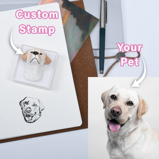 Custom 3D Pet Figurine Stamp