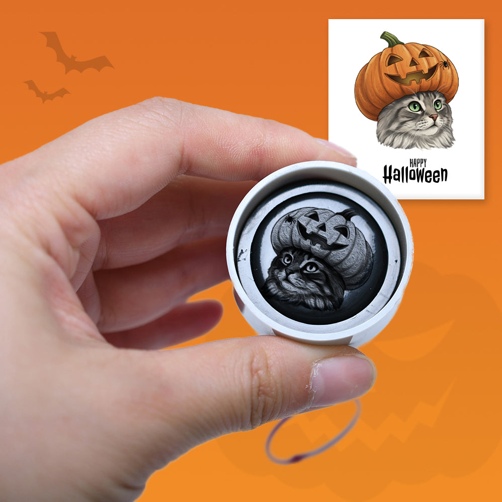 Custom Pet Stamp Hallowen Edition