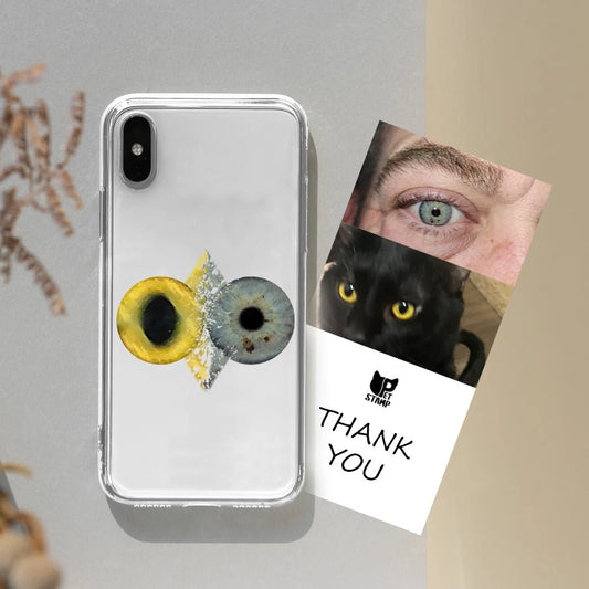 Custom Pet and Human Eye Phone Case - Pet Stamp Store