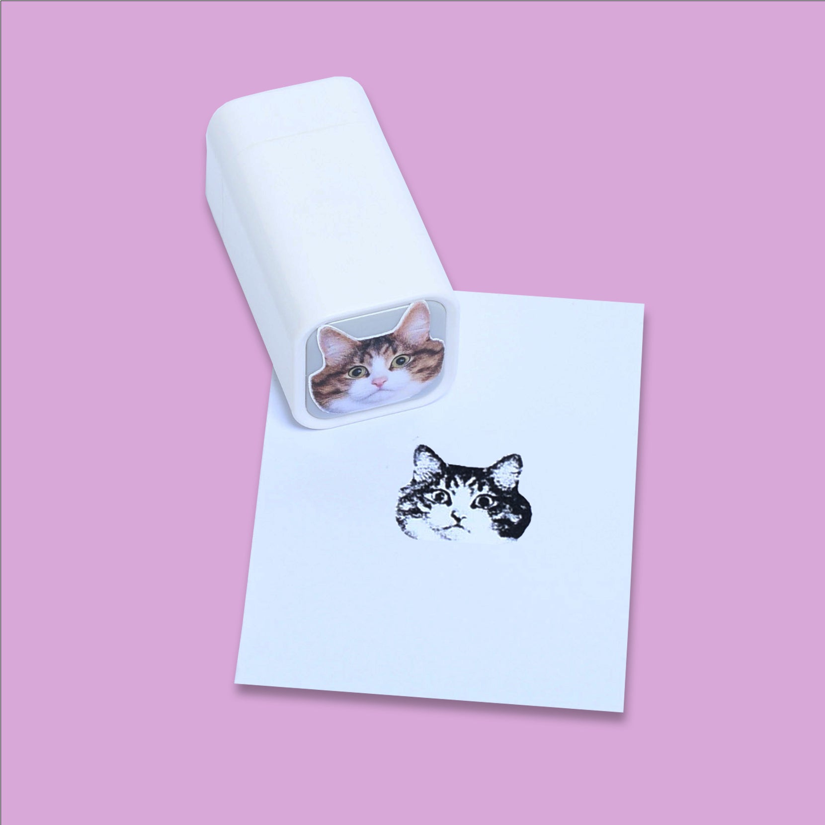 Custom Round Pet Stamp Pro - Pet Stamp Store