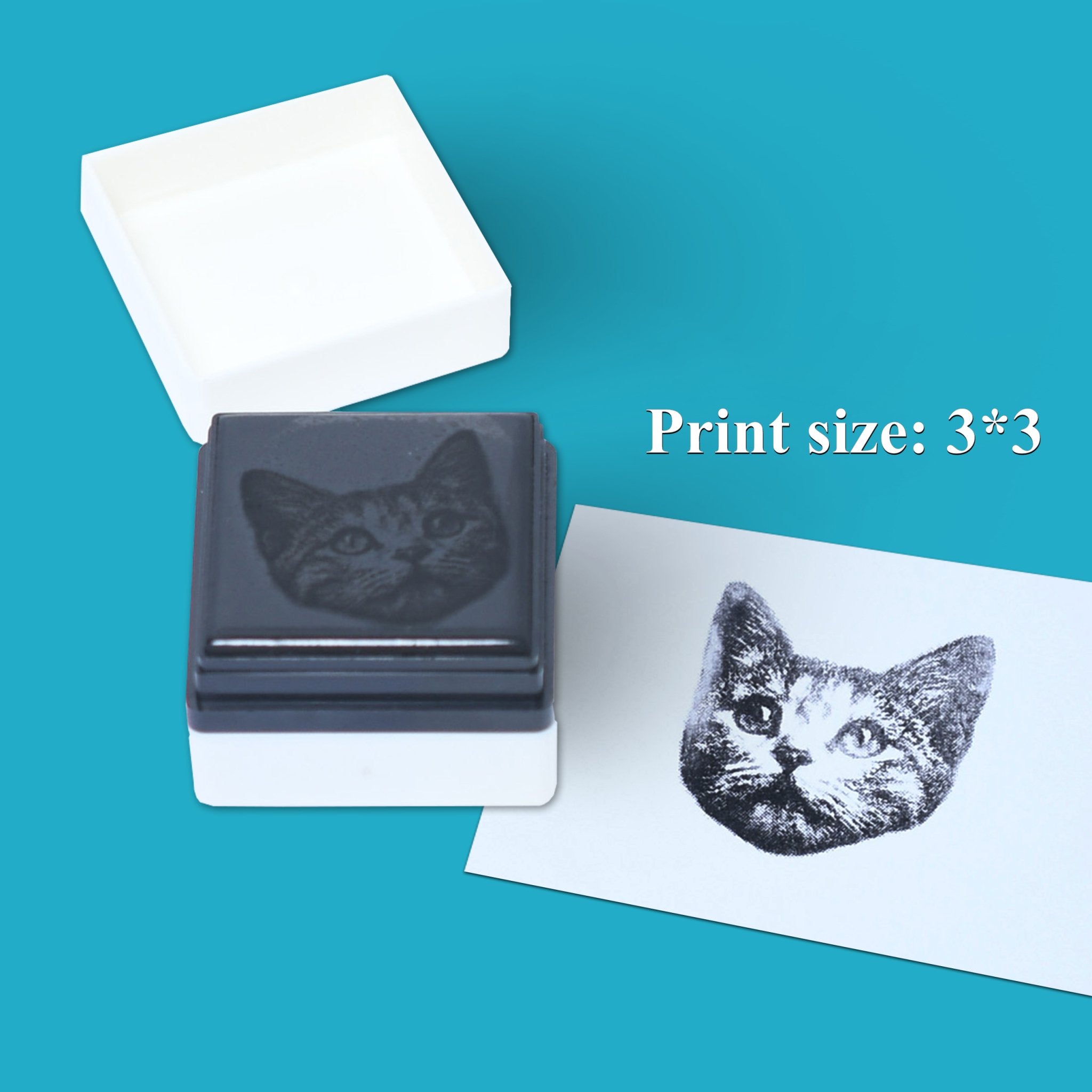 Custom Round Pet Stamp Pro - Pet Stamp Store