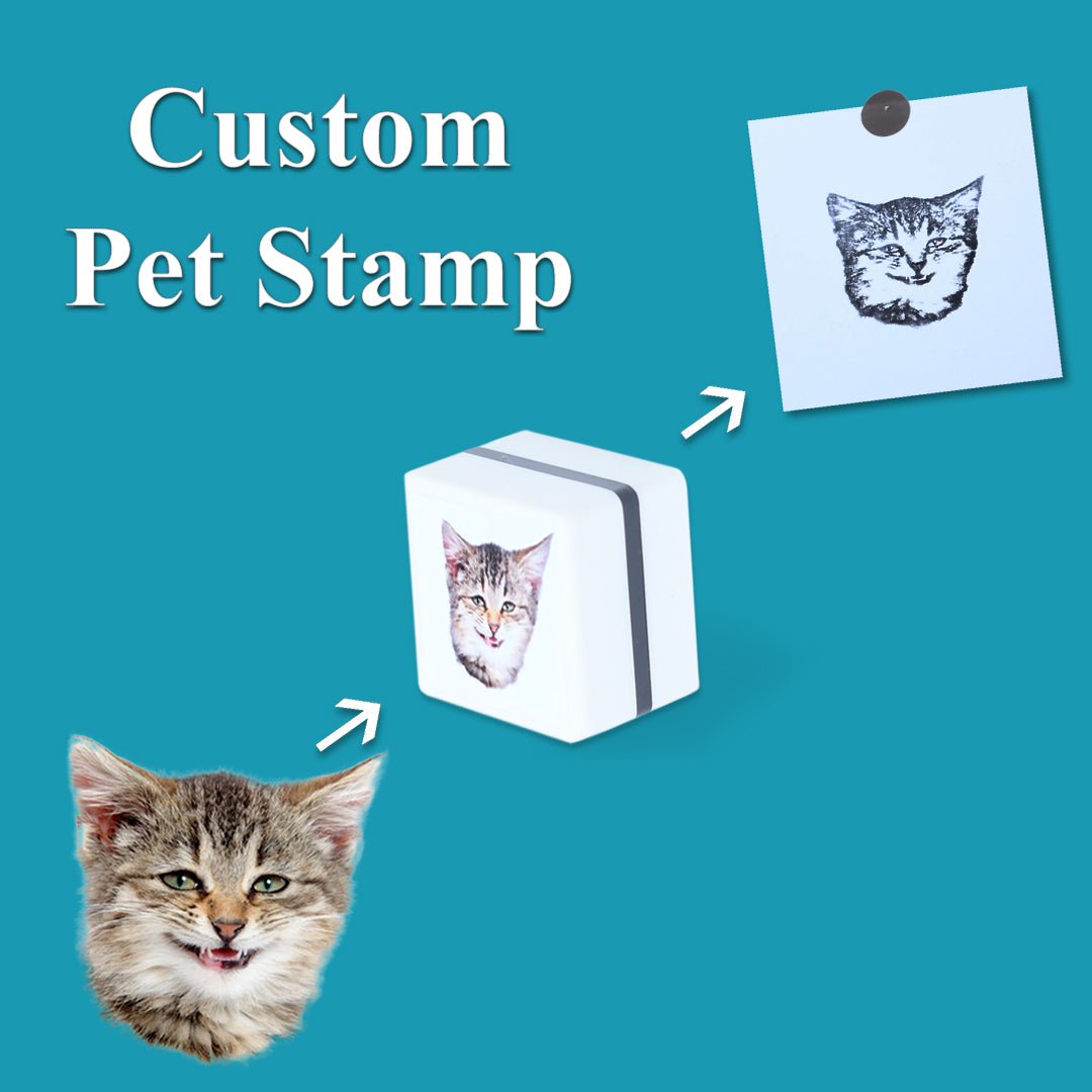 Custom Round Pet Stamp Pro - Pet Stamp Store