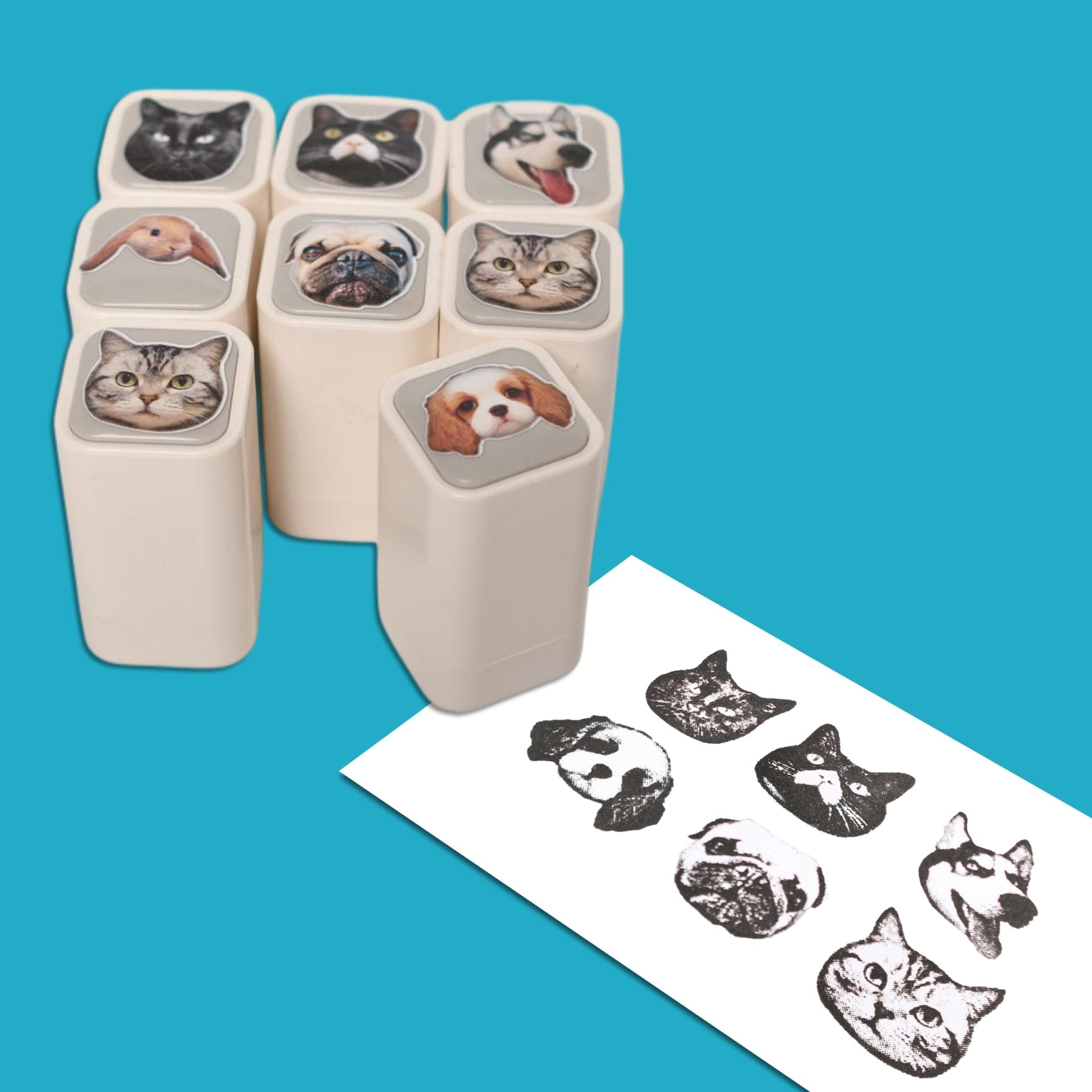 Custom Round Pet Stamp Pro - Pet Stamp Store