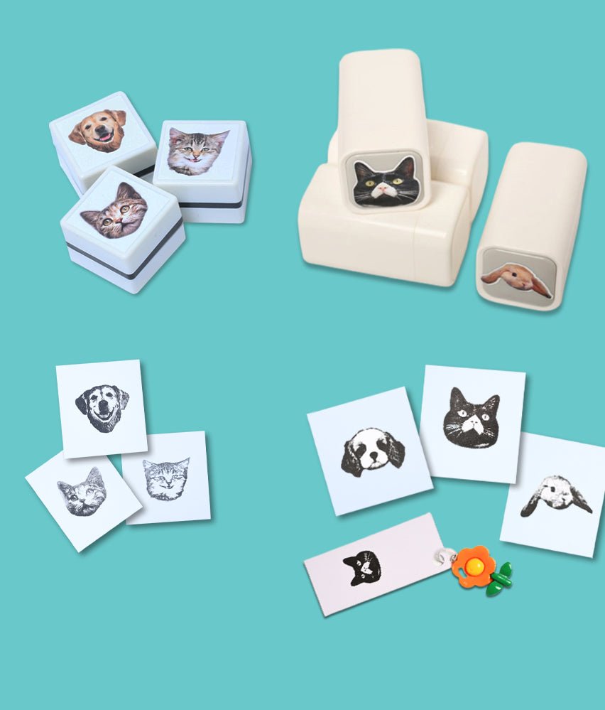 Custom Round Pet Stamp Pro - Pet Stamp Store